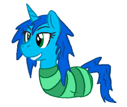 Size: 475x400 | Tagged: safe, artist:speshors, oc, oc only, oc:hidden treasure, clothes, congenital amputee, cyoa, cyoa:forgotten faces, legless, simple background, socks, solo, striped socks, transparent background, worm pony