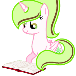 Size: 571x567 | Tagged: safe, artist:duyguusss, oc, oc only, oc:dakota chaos, alicorn, pony, base used, book, female, mare, simple background, solo, transparent background