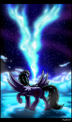 Size: 2520x4280 | Tagged: safe, artist:stormblaze-pegasus, oc, oc only, pegasus, pony, absurd resolution, raised hoof, solo, stars, underhoof