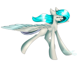 Size: 3917x3150 | Tagged: safe, artist:punzieflower2002, oc, oc only, oc:myukyu, pegasus, pony, female, mare, simple background, solo, spread wings, transparent background
