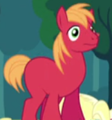 Size: 162x173 | Tagged: safe, edit, edited screencap, screencap, big macintosh, pony, brotherhooves social, cropped, cute, macabetes, missing accessory, missing cutie mark, nude edit, nudity, picture for breezies, red, solo