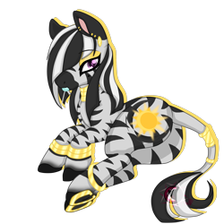 Size: 2000x2000 | Tagged: safe, artist:red_moonwolf, oc, oc only, oc:glimmering wilds, zebra, plot, solo