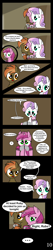 Size: 2112x10000 | Tagged: safe, artist:dinkyuniverse, button mash, ruby pinch, sweetie belle, pony, comic:wine essence, absurd resolution, chest fluff, comic, controller, ear fluff, gaming, sofa, unshorn fetlocks