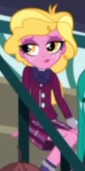 Size: 132x264 | Tagged: safe, screencap, taffy shade, equestria girls, friendship games, clothes, cropped, crystal prep academy uniform, school uniform