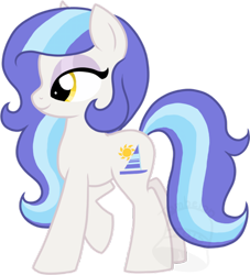 Size: 600x661 | Tagged: safe, artist:tambelon, oc, oc only, oc:smooth sailing, earth pony, pony, female, mare, solo