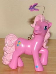 Size: 373x490 | Tagged: safe, pinkie pie (g3), butterfly, g3, christmas, irl, merchandise, ornament, photo, solo