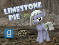 Size: 1410x1080 | Tagged: safe, artist:pika-robo, limestone pie, hearthbreakers, 3d, download at source, gmod, solo, source filmmaker