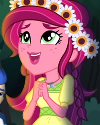 Size: 491x617 | Tagged: safe, screencap, gloriosa daisy, equestria girls, legend of everfree, cropped