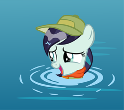 Size: 11752x10435 | Tagged: safe, artist:cyanlightning, coloratura, earth pony, pony, the mane attraction, .svg available, absurd resolution, clothes, cute, female, filly, hat, rarabetes, solo, vector, water