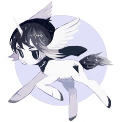 Size: 1506x1506 | Tagged: safe, artist:zaininn, oc, oc only, alicorn, pony, solo