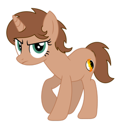 Size: 1024x1024 | Tagged: safe, artist:peternators, oc, oc only, oc:hera amore, oc:heroic armour, pony, unicorn, female, mare, rule 63, simple background, solo, transparent background, vector