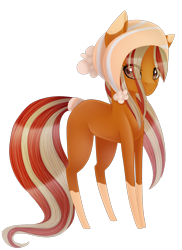 Size: 1344x1847 | Tagged: safe, artist:bonniebatman, oc, oc only, earth pony, pony, hat, simple background, solo, transparent background, vector