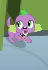 Size: 166x240 | Tagged: safe, screencap, spike, spike the regular dog, dog, equestria girls, friendship games, cropped, solo