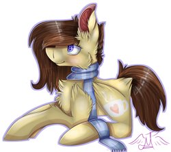 Size: 4288x3800 | Tagged: safe, artist:midnight-the-pony, oc, oc only, absurd resolution, clothes, scarf, simple background, solo