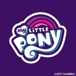 Size: 300x300 | Tagged: safe, derpibooru import, my little pony logo, official, simple background, text