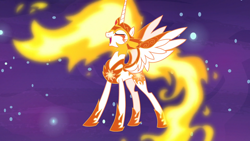 Size: 1920x1080 | Tagged: safe, screencap, daybreaker, pony, a royal problem, solo