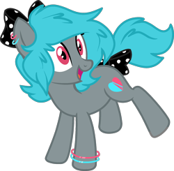 Size: 1713x1681 | Tagged: safe, artist:bluedyequeen, oc, oc only, oc:martine, earth pony, pony, base used, female, mare, show accurate, solo