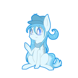 Size: 850x850 | Tagged: safe, artist:jisuppe, oc, oc only, pegasus, pony, clothes, female, mare, scarf, simple background, sitting, solo, transparent background