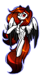 Size: 200x375 | Tagged: safe, artist:inspiredpixels, oc, oc only, oc:kokki, pegasus, pony, female, mare, pixel art, simple background, solo, transparent background