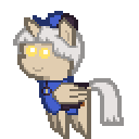 Size: 128x128 | Tagged: artist needed, safe, oc, oc only, alicorn, pony, alicorn oc, clothes, elizabeth (persona), female, persona, persona 3, pixel art, pointy ponies, ponified, simple background, smiling, solo, transparent background