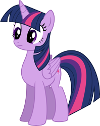 Size: 5000x6304 | Tagged: safe, artist:lman225, twilight sparkle, twilight sparkle (alicorn), alicorn, pony, absurd resolution, female, folded wings, mare, simple background, solo, transparent background, vector