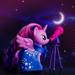 Size: 750x750 | Tagged: safe, twilight sparkle, twilight sparkle (alicorn), alicorn, pony, brushable, irl, photo, solo, toy