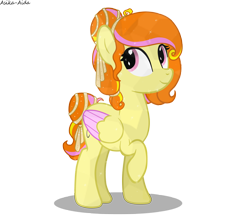 Size: 4058x3557 | Tagged: safe, artist:asika-aida, oc, oc only, oc:lemon dream, crystal pony, pegasus, pony, absurd resolution, female, mare, solo