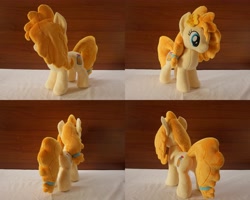 Size: 5120x4096 | Tagged: safe, artist:egalgay, pear butter, earth pony, pony, the perfect pear, absurd resolution, handmade, irl, photo, plushie, solo