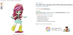 Size: 1035x496 | Tagged: safe, roseluck, equestria girls, collection, doll, equestria girls minis, toy