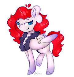 Size: 1042x1078 | Tagged: safe, artist:yunieelloa, oc, oc only, oc:sweet britty, pegasus, pony, female, mare, simple background, solo, transparent background