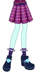 Size: 3000x5947 | Tagged: safe, artist:teentitansfan201, edit, sunny flare, equestria girls, absurd resolution, clothes, cropped, crystal prep academy uniform, legs, pictures of legs, school uniform, shoes, simple background, socks, solo, transparent background, vector, vector edit