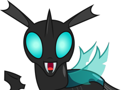 Size: 5000x3668 | Tagged: safe, artist:dashiesparkle, thorax, changeling, absurd resolution, open mouth, simple background, smiling, solo, transparent background, vector
