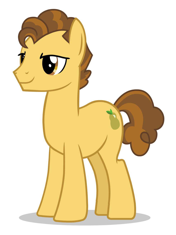 Size: 176x235 | Tagged: safe, grand pear, pony, the perfect pear, equestria daily, solo, young grand pear, younger
