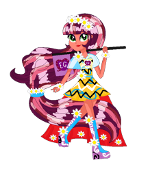 Size: 628x716 | Tagged: safe, artist:flormoonlight, derpibooru import, gloriosa daisy, equestria girls, legend of everfree