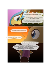 Size: 3541x5016 | Tagged: safe, artist:gashiboka, doctor whooves, oc, oc:gold lily, earth pony, pony, unicorn, comic:recall the time of no return, comic