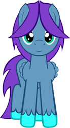 Size: 523x945 | Tagged: safe, artist:videogamehunter, oc, oc only, oc:skyler blue, pegasus, pony, simple background, solo, standing, transparent background