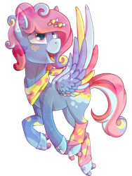 Size: 6000x8000 | Tagged: safe, artist:elskafox, oc, oc only, oc:color race, pegasus, pony, absurd resolution, simple background, solo, transparent background