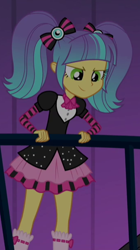 Size: 342x609 | Tagged: safe, screencap, pixel pizazz, equestria girls, rainbow rocks, cropped, solo