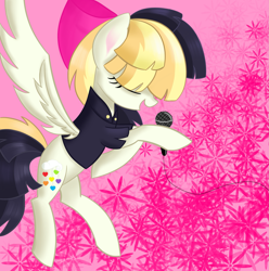 Size: 2375x2394 | Tagged: safe, artist:songbirdserenade, songbird serenade, pegasus, pony, my little pony: the movie, solo