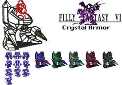 Size: 462x324 | Tagged: safe, artist:rydelfox, pony, filly fantasy vi, simple background, sprite