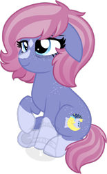 Size: 434x700 | Tagged: safe, artist:tambelon, oc, oc only, oc:beddy bye, earth pony, pony, female, mare, solo, watermark