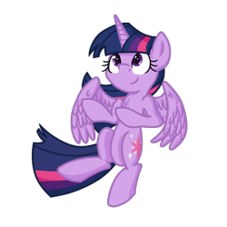 Size: 1000x1000 | Tagged: safe, artist:libbythekautz, twilight sparkle, twilight sparkle (alicorn), alicorn, pony, simple background, solo, transparent background