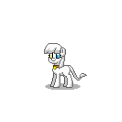 Size: 400x400 | Tagged: safe, oc, oc only, cat, pony, counterfeit cat, heterochromia, ponified, pony town, ranceford, simple background, solo, transparent background