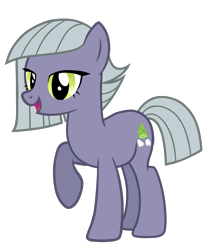 Size: 2033x2451 | Tagged: safe, artist:destroyerpony, limestone pie, earth pony, pony, cute, female, happy, limabetes, mare, raised hoof, simple background, smiling, solo, transparent background, vector, when she smiles