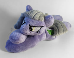 Size: 1007x794 | Tagged: safe, artist:hollyivydesigns, limestone pie, earth pony, pony, angry, beanie (plushie), female, irl, mare, photo, plushie, solo