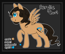 Size: 1200x1000 | Tagged: safe, artist:darkaiya, oc, oc only, oc:acrylic curl, pony, ponysona, reference sheet, solo