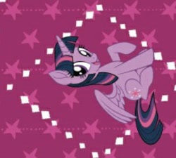 Size: 310x279 | Tagged: safe, screencap, twilight sparkle, twilight sparkle (alicorn), alicorn, pony, my little pony: the movie, cropped, horn, looking at you, smiling, solo, wings