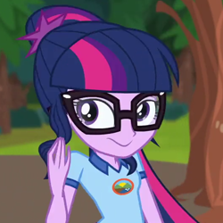 Size: 530x530 | Tagged: safe, screencap, sci-twi, twilight sparkle, equestria girls, legend of everfree, cropped, solo