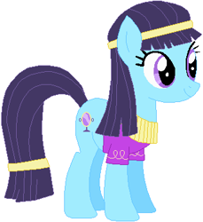 Size: 342x374 | Tagged: safe, artist:ra1nb0wk1tty, pony, blue nile, simple background, solo, white background