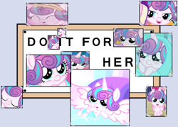 Size: 680x486 | Tagged: safe, edit, editor:mrdoctorderpy, princess flurry heart, cute, do it for her, flurrybetes, meme, the simpsons